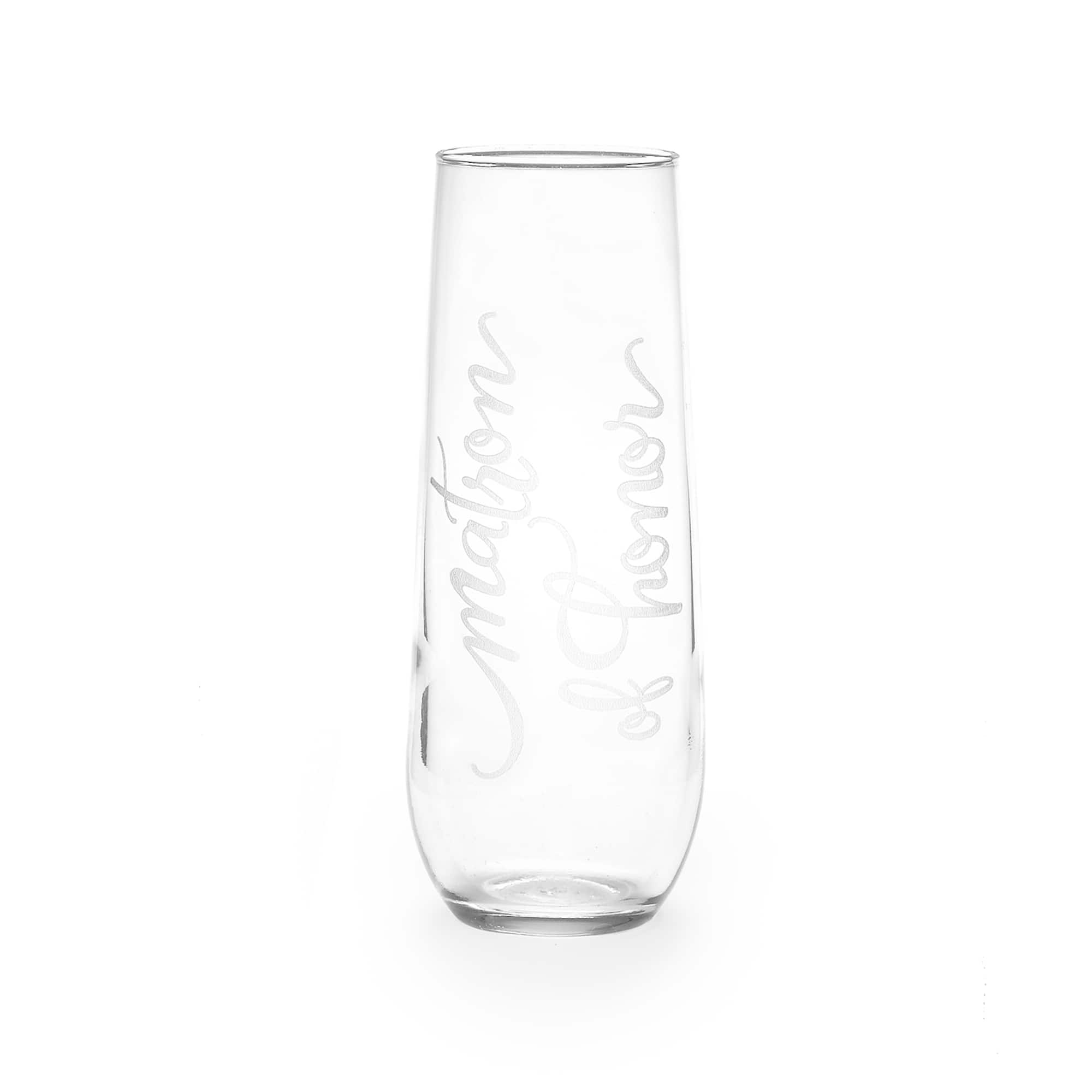 Hortense B. Hewitt Co. Matron of Honor Stemless Champagne Flute